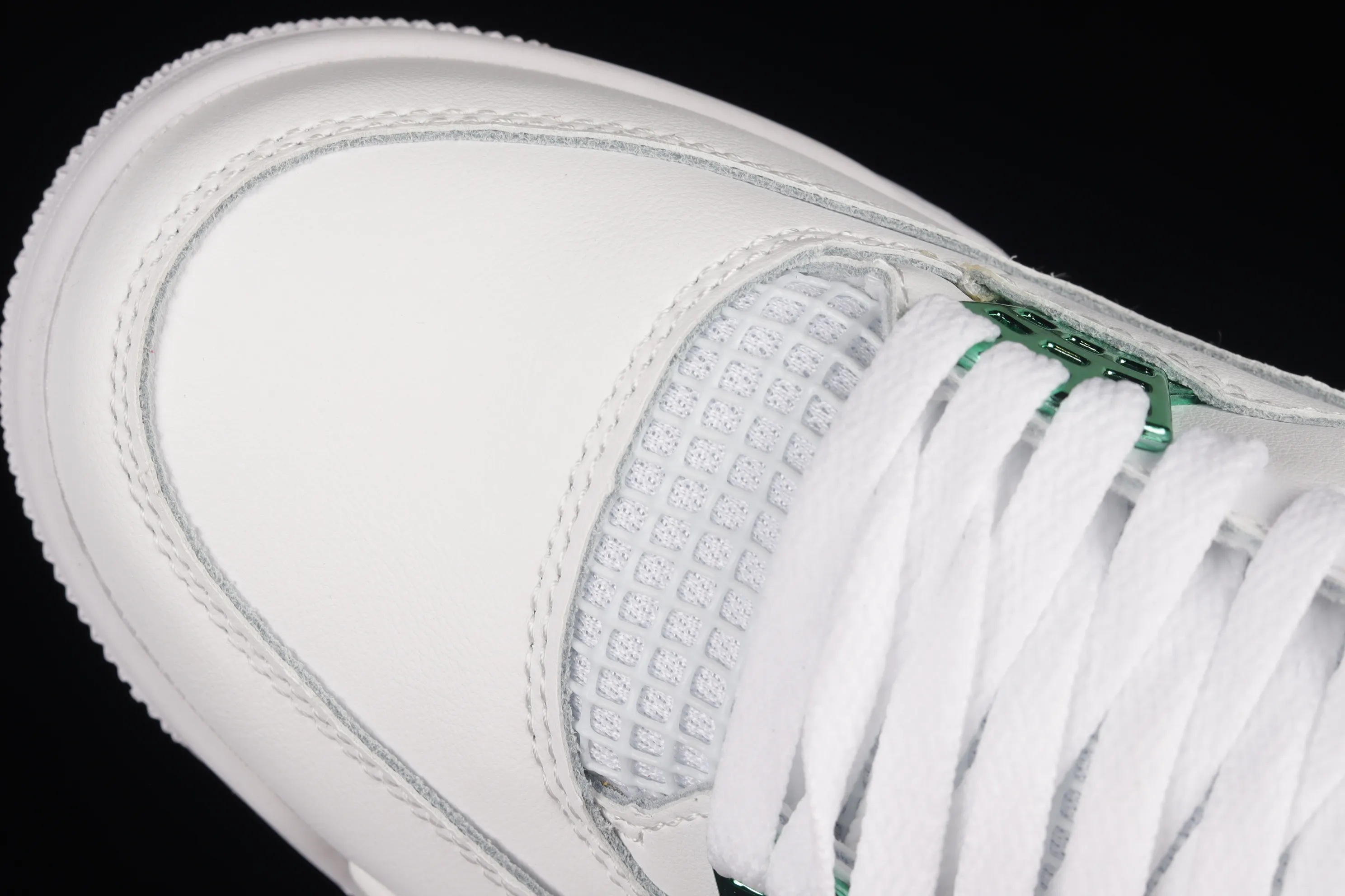 All categories Air Jordan Jordan series basketball shoes Air Jordan 4 F version Air Jordan 4 "Pine Green" AJ4 Joe 4 white and green first layer genuine label CT8527-113